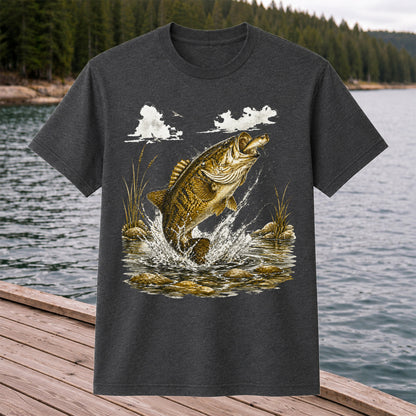 Largemouth Bass Fishing Shirt
