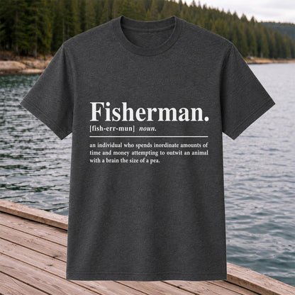 Fisherman Definition Funny Fishing T-Shirt