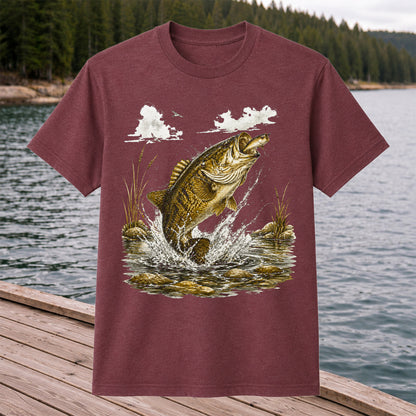 Largemouth Bass Fishing Shirt