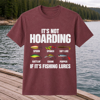 Fishing Lures and Tackle Humor Graphic T-Shirt