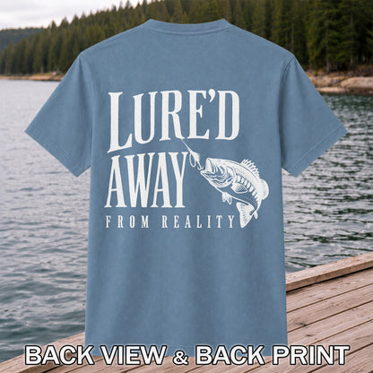 Largemouth Bass Fishing Lure Graphic T-Shirt | Back Print