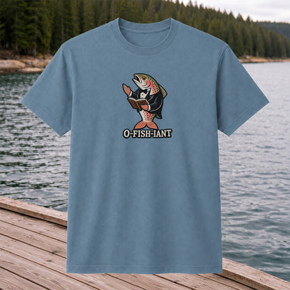 O-Fish-iant Funny Rainbow Trout Wedding Officiant T-Shirt