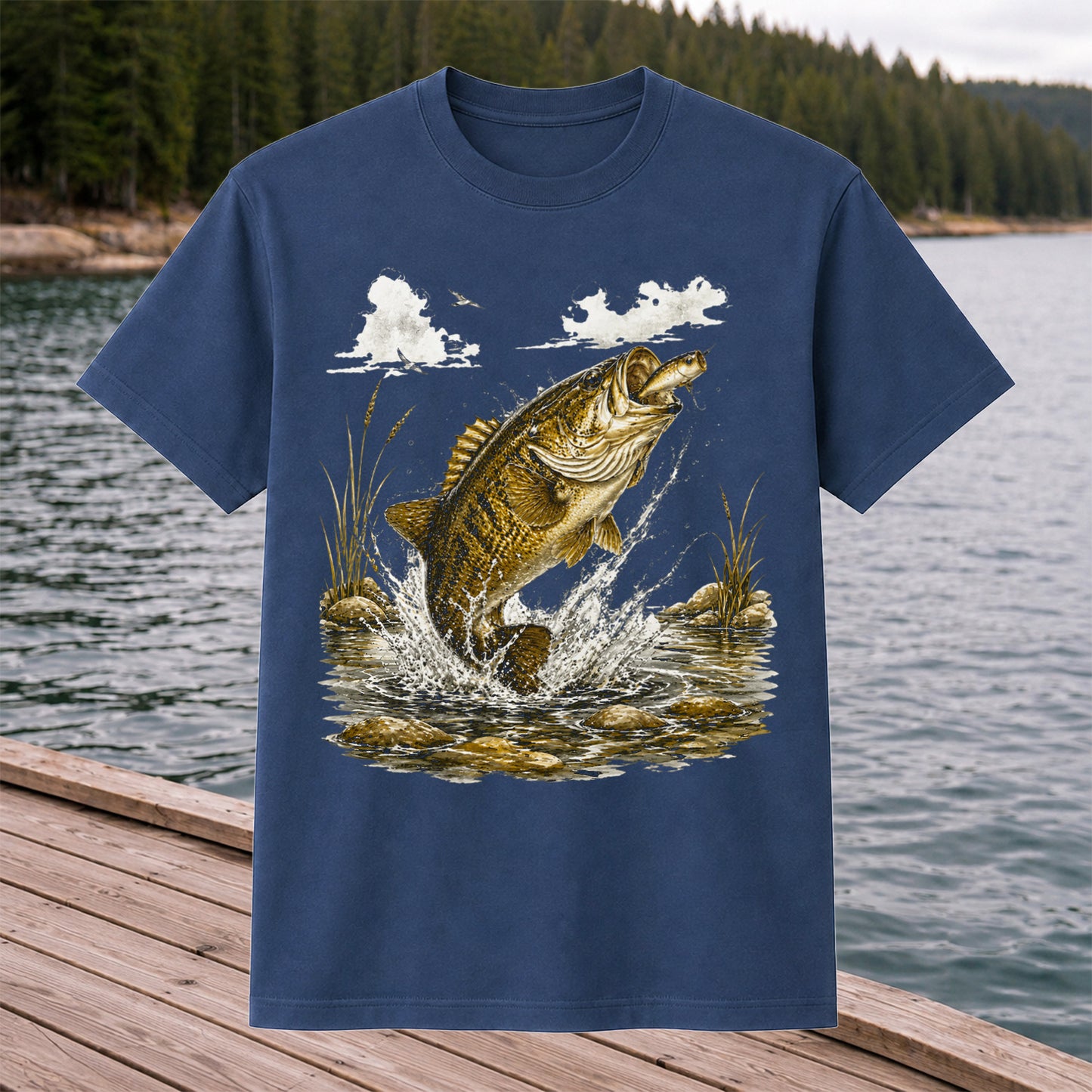 Largemouth Bass Fishing Shirt