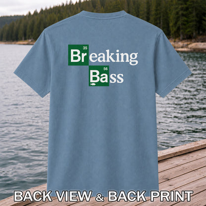 Bass Fishing Graphic T-Shirt | Back Print
