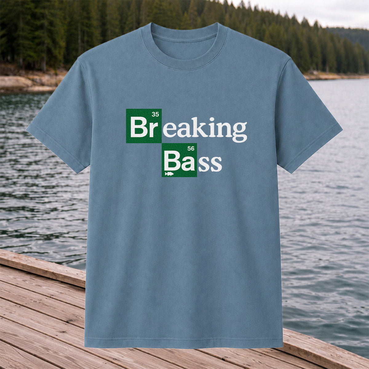 Bass Fishing Graphic T-Shirt