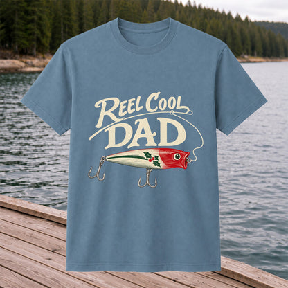 Reel Cool Dad Fishing Lure Graphic T-Shirt