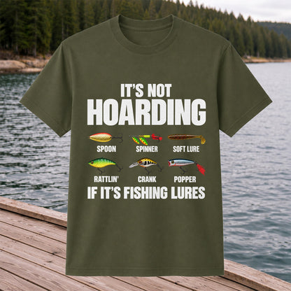 Fishing Lures and Tackle Humor Graphic T-Shirt