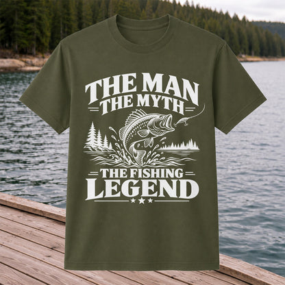The Man The Myth The Fishing Legend T-Shirt