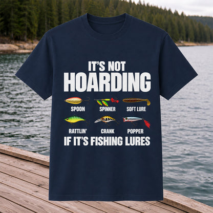 Fishing Lures and Tackle Humor Graphic T-Shirt
