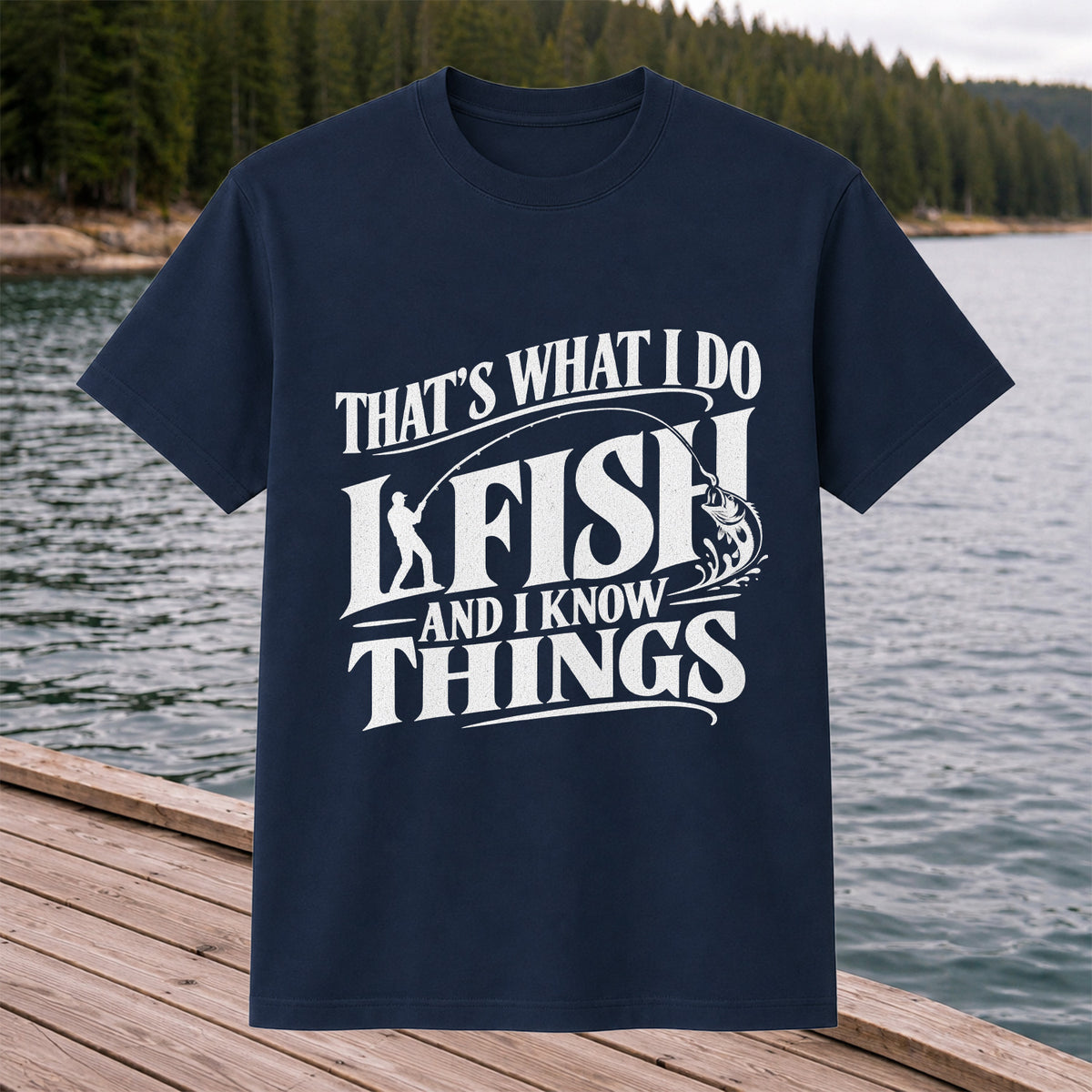 That's What I Do I Fish Funny Fishing T-Shirt