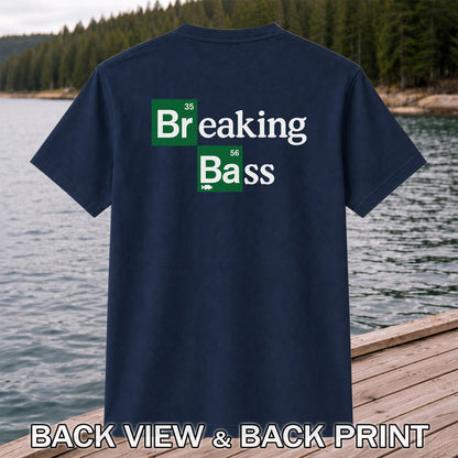 Bass Fishing Graphic T-Shirt | Back Print