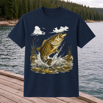 Largemouth Bass Fishing Shirt