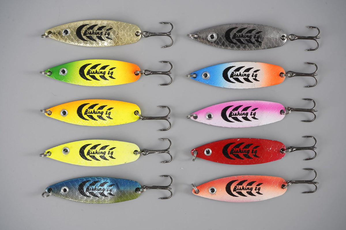 Iron Plate 10-Piece Set Long-Cast Lure for Fishing Snakehead and Bass