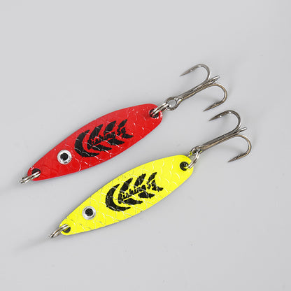 Iron Plate 10-Piece Set Long-Cast Lure for Fishing Snakehead and Bass