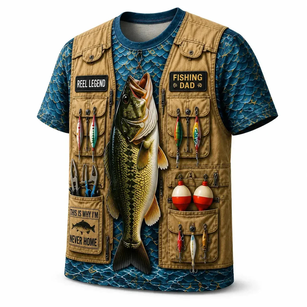 Redfish puppy drum Fishing Customize Name All-over Print fishing T-shirt, gift for fishing lovers NPQ343 – usaesscapelife