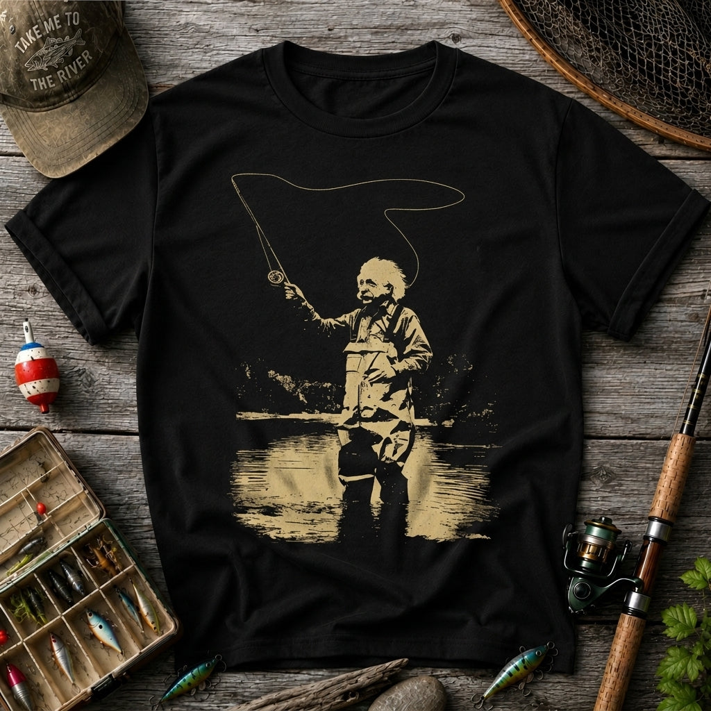 Einstein Fishing Funny Shirt