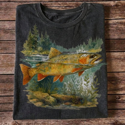 Stream Side Adventures Fishing T-Shirt