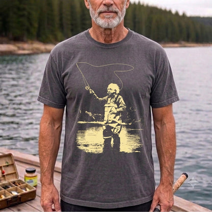 Einstein Fishing Funny Shirt