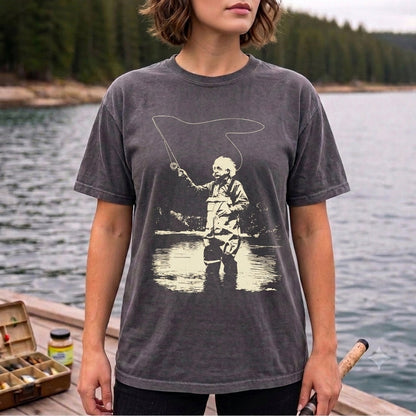 Einstein Fishing Funny Shirt