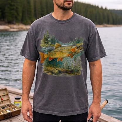 Stream Side Adventures Fishing T-Shirt