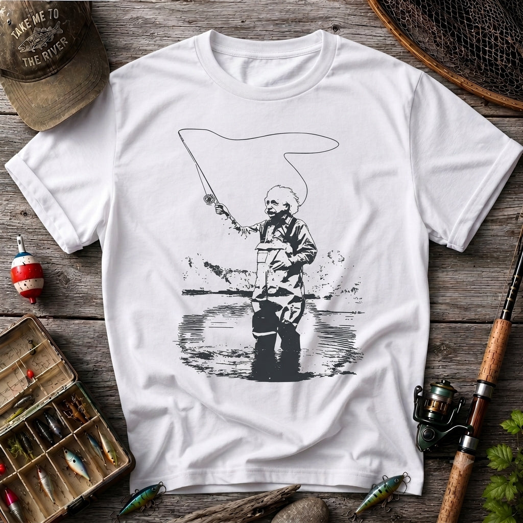 Einstein Fishing Funny Shirt