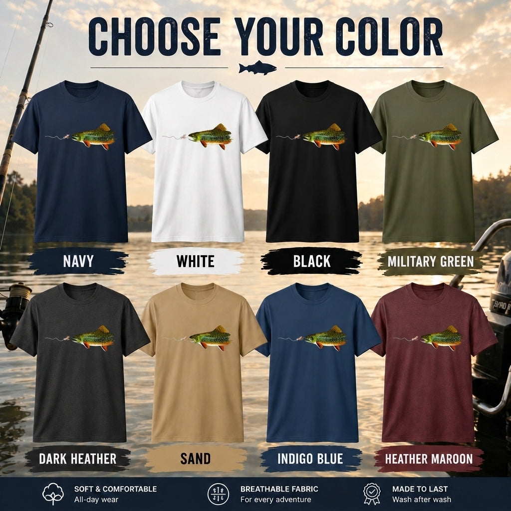 Brook Trout Fly Fishing Shirt