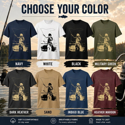 Einstein Fishing Funny Shirt