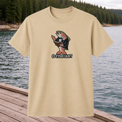 O-Fish-iant Funny Rainbow Trout Wedding Officiant T-Shirt