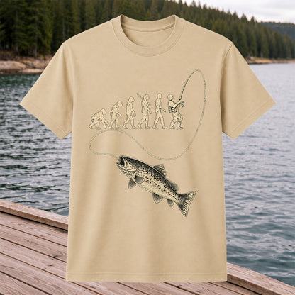 Angler Evolution Bass Fishing Graphic T-Shirt