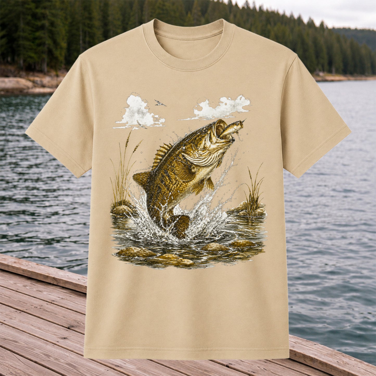 Largemouth Bass Fishing Shirt