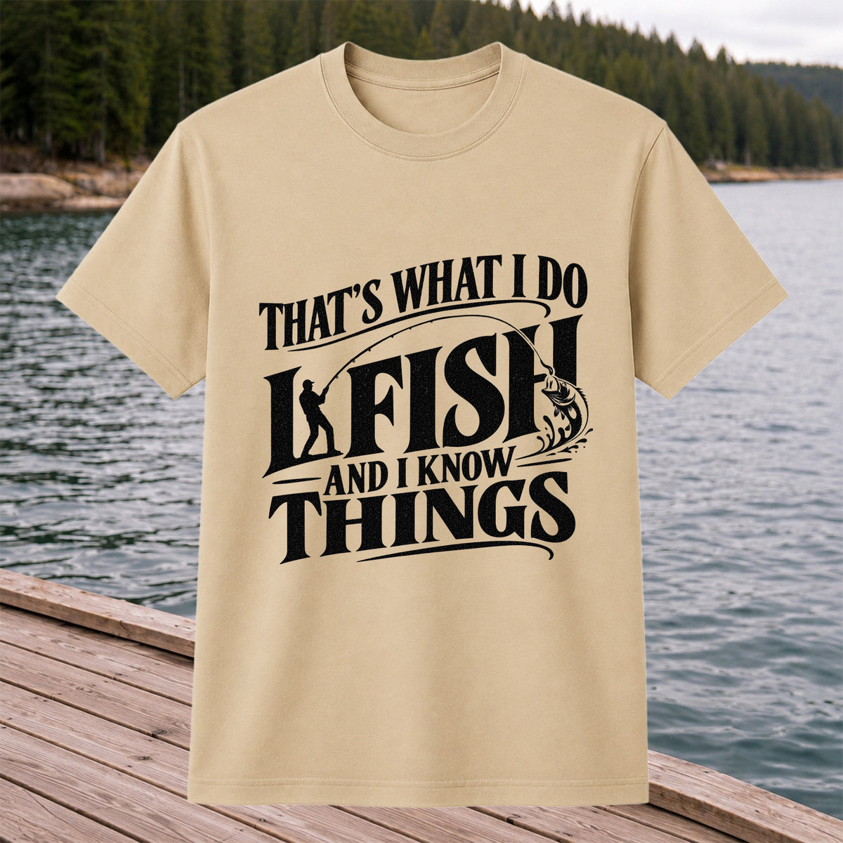 That's What I Do I Fish Funny Fishing T-Shirt