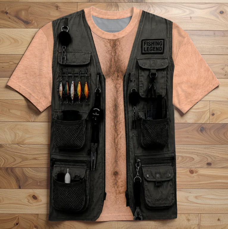 Custom Funny T-shirt - Personalized Birthday Fishing Gifts For Men, Fisherman - No Fish Can Resist This Look