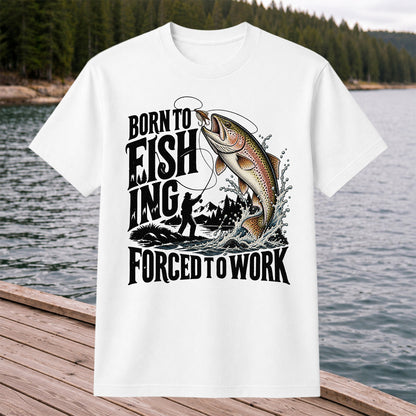Born to Fish Trout Fishing Graphic T-Shirt