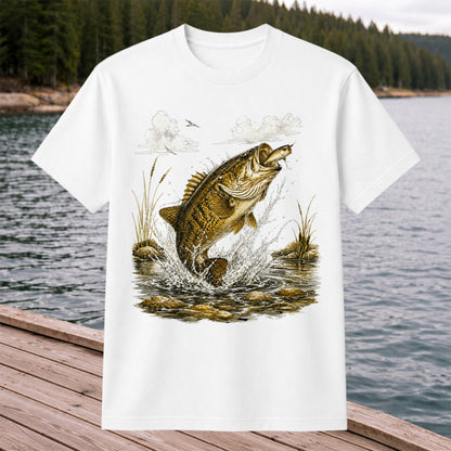 Largemouth Bass Fishing Shirt