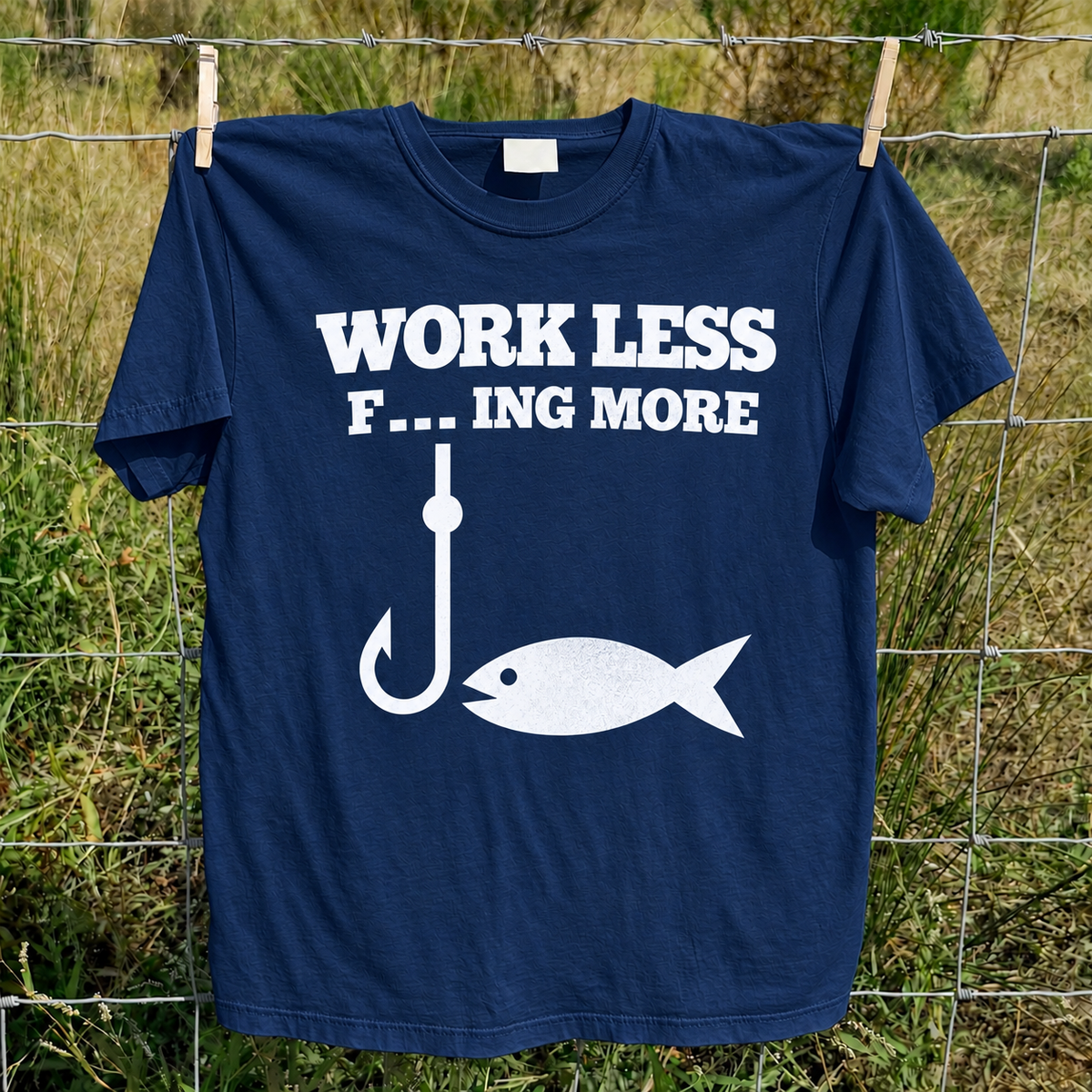 Work Less F_ _ _  More T-Shirt