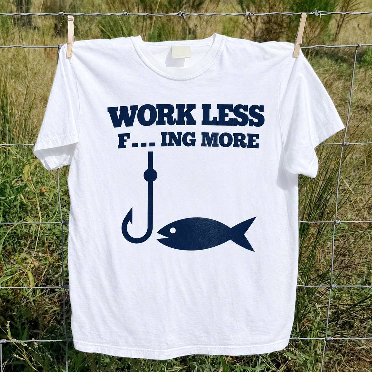 Work Less F_ _ _  More T-Shirt