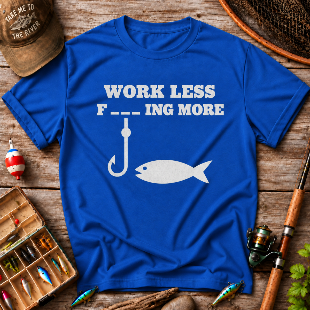 Work Less F_ _ _  More T-Shirt