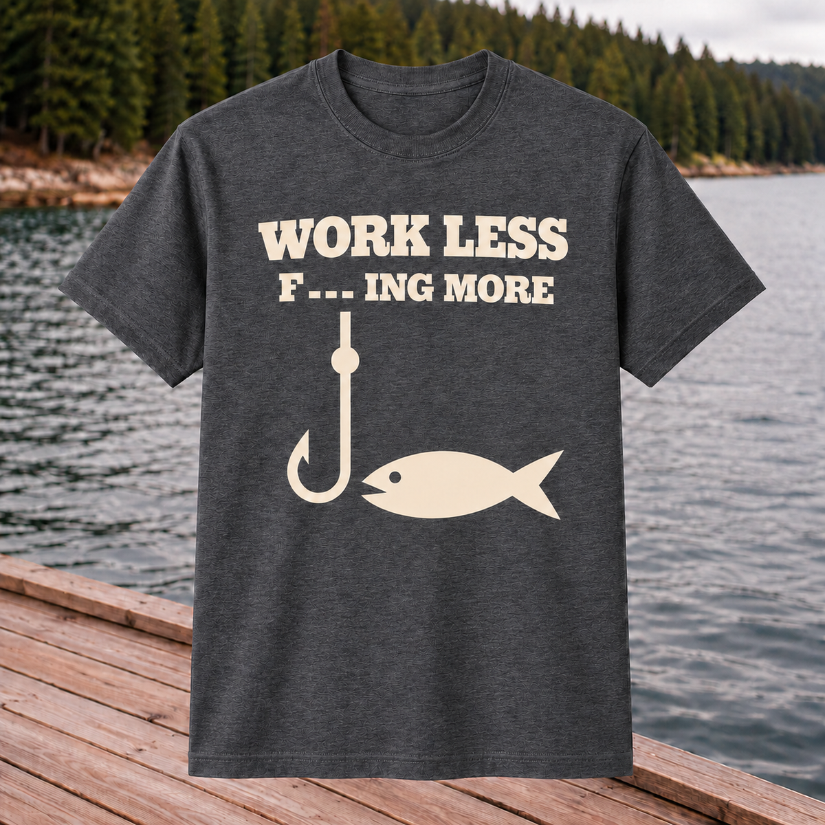 Work Less F_ _ _  More T-Shirt