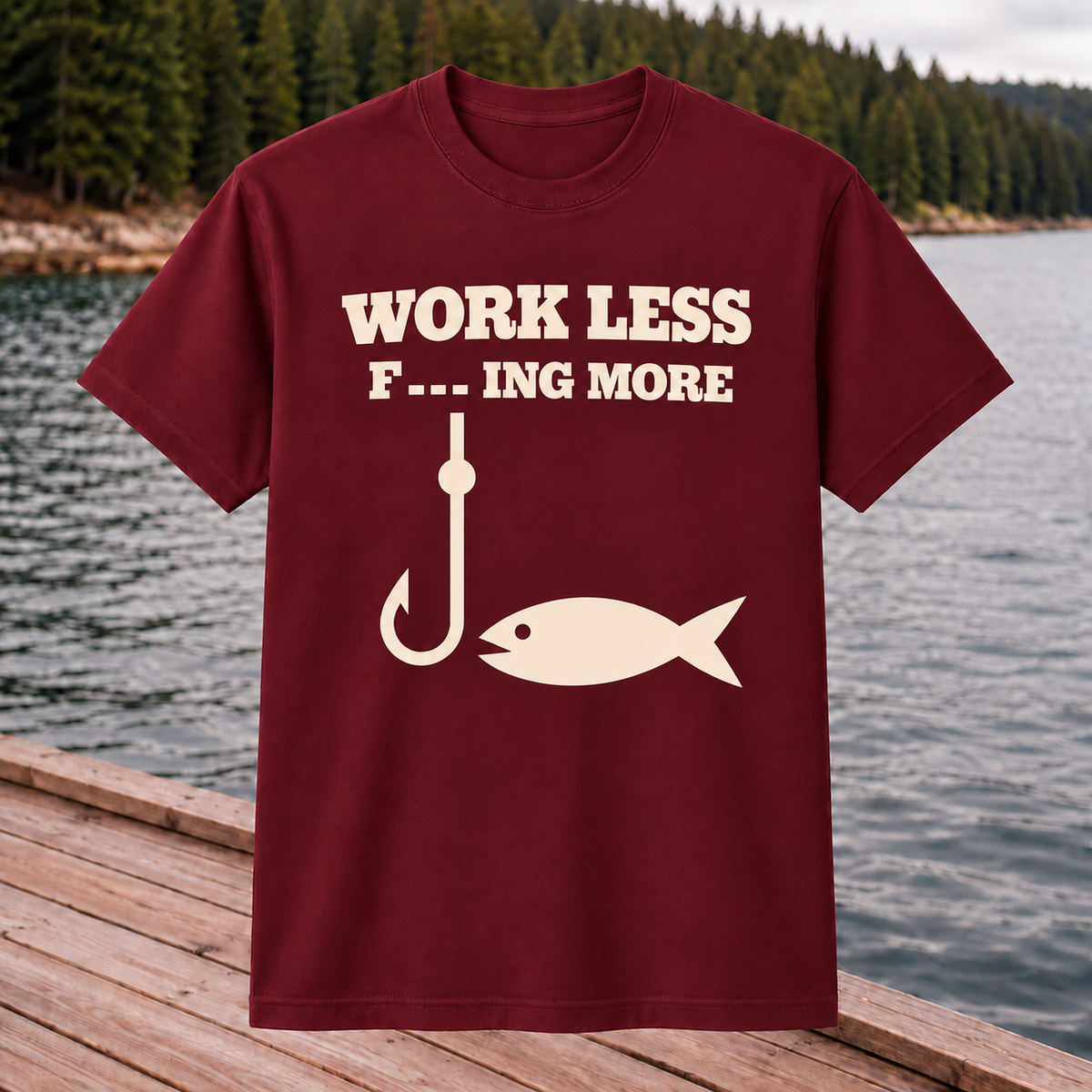 Work Less F_ _ _  More T-Shirt
