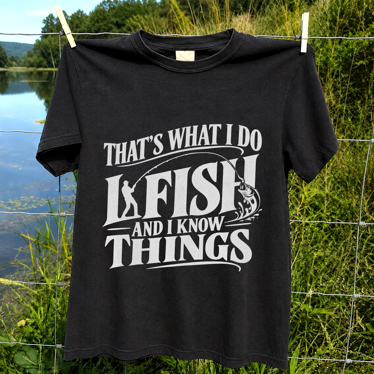That's What I Do I Fish Funny Fishing T-Shirt