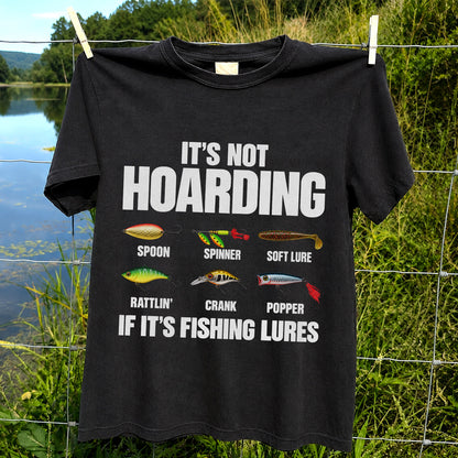 Fishing Lures and Tackle Humor Graphic T-Shirt