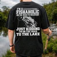 Largemouth Bass Fishing Humor Graphic T-Shirt | Back Print