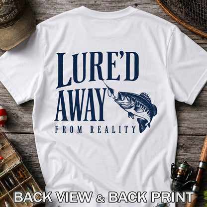 Largemouth Bass Fishing Lure Graphic T-Shirt | Back Print