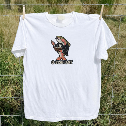 O-Fish-iant Funny Rainbow Trout Wedding Officiant T-Shirt