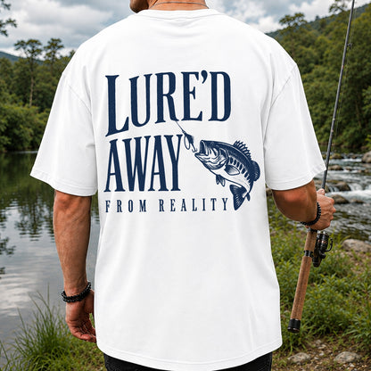Largemouth Bass Fishing Lure Graphic T-Shirt | Back Print
