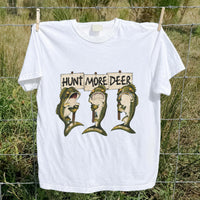 Hunt More Deer Funny Bass Fishing T Shirt