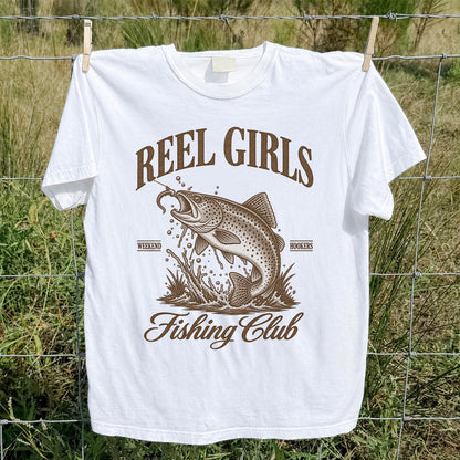Reel Girls Weekend Hookers Fishing Club Trout T-Shirt