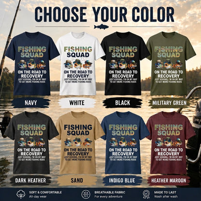 I'm A Fishaholic Funny Fishing Shirt