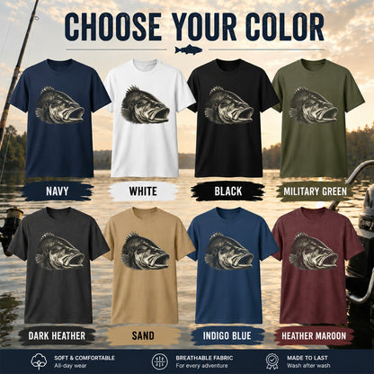 Largemouth Bass Graphic Tee