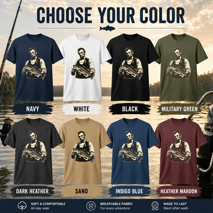Abe Lincoln Bass Fishing T Shirt